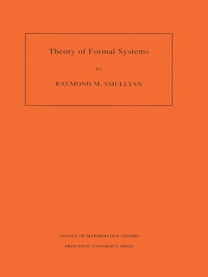 cover image of Theory of Formal Systems